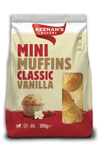 Classic Vanilla Mini Muffins