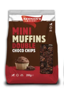 Double Chocolate Chip Mini Muffins