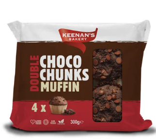 Double Choco Chunks Muffin